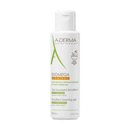 A-Derma Exomega Control (А-Дерма) гель для лица смягчающий пенящийся 500мл