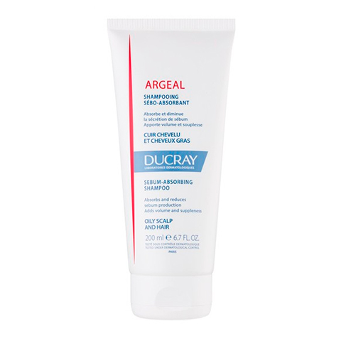 Дюкрэ Аржеаль (Ducray Argeal) шампунь для жирных волос себоабсорбирующий 200мл