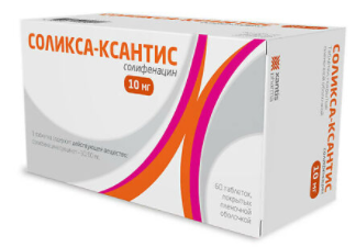 Соликса-Ксантис, таблетки, покрытые пленочной оболочкой 10мг, 60 шт