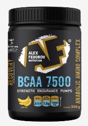 Алекс Федоров Нутришн БЦАА 7500 ананас, порошок 300г