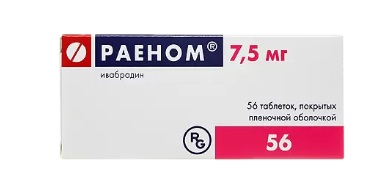Раеном, таблетки, покрытые пленочной оболочкой 7,5мг, 56 шт