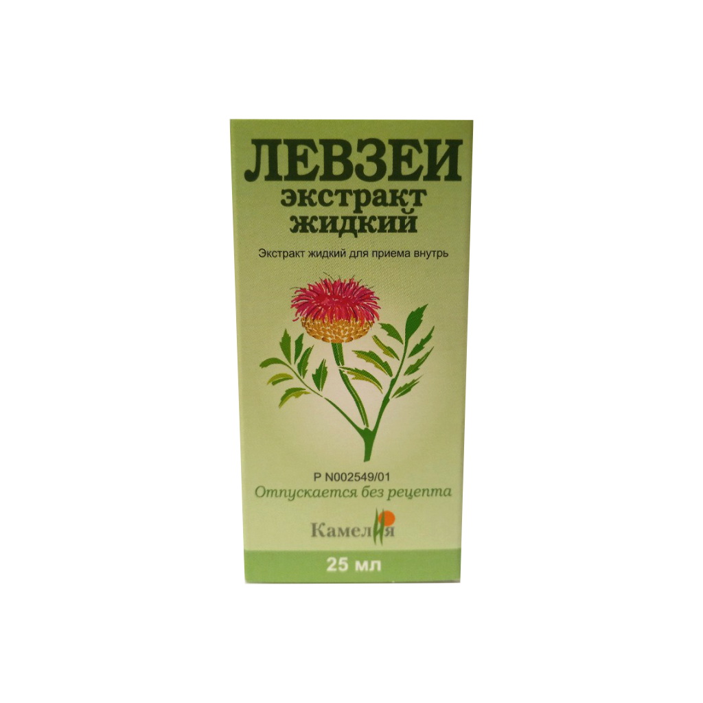 Левзеи экстракт, флакон, 25мл