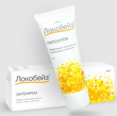 Локобейз Липокрем, крем для сухой и очень сухой кожи, 100г