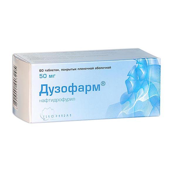 Дузофарм, таблетки, покрытые пленочной оболочкой 50мг, 60 шт