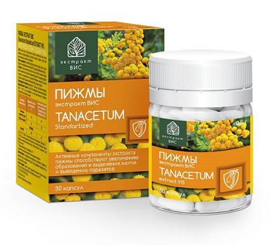 Пижмы экстракт Вис, капсулы 30шт БАД