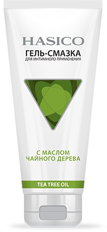 Hasico (Хасико) гель-смазка с маслом чайного дерева 100мл