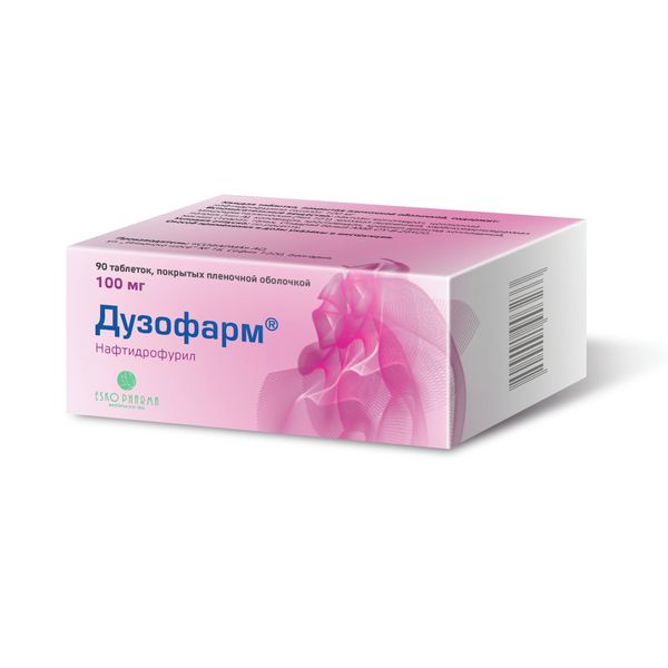 Дузофарм, таблетки покрытые пленочной оболочкой 100мг, 90 шт