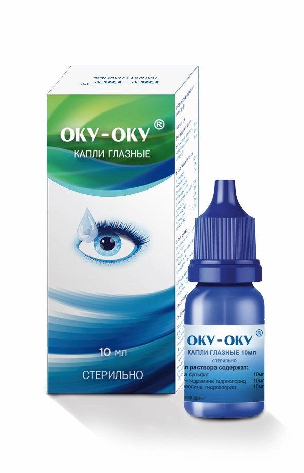 Оку-Оку, капли глазные 10мл