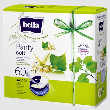 Bella (Белла) прокладки Panty Herbes с экстрактом Липового цвета 60 шт