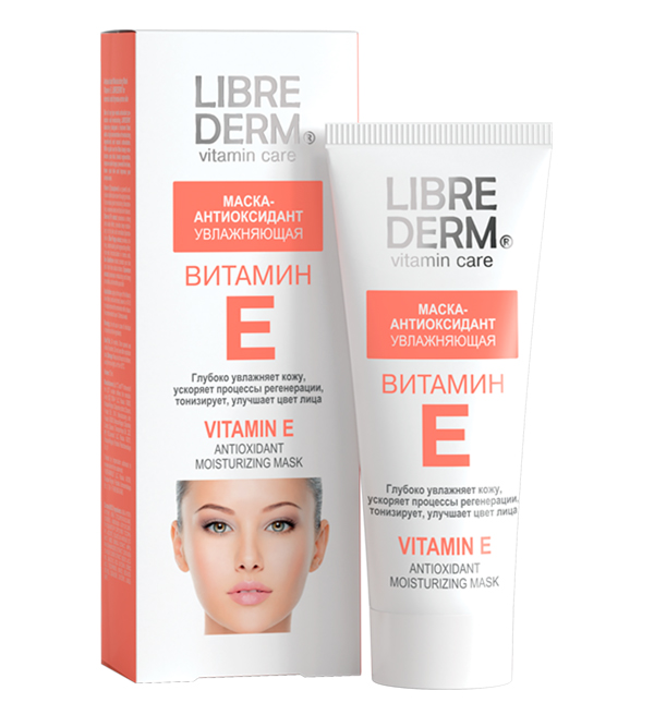 Librederm Витамин Е (Либридерм) маска-антоксидант увлажняющая, 75мл