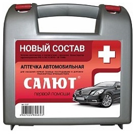 Аптечка автомобильная, Фэст Салют/ТУ 9398-093-94280833-2020/2ПМ