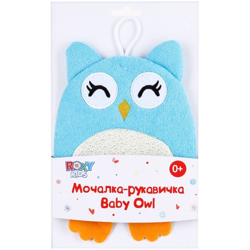 Roxy-Kids (Рокси-Кидс) губка детская мягкая для купания малышей Сова