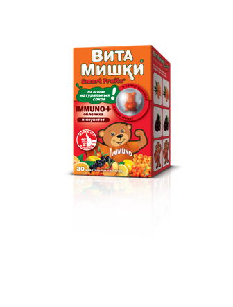 ВитаМишки Иммуно+, пастилки жевательные, 30 шт БАД