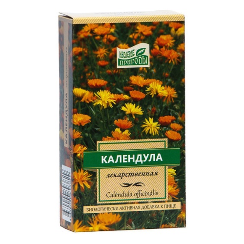 Календула лекарственная Наследие природы, фильтр-пакеты 1г, 20 шт БАД