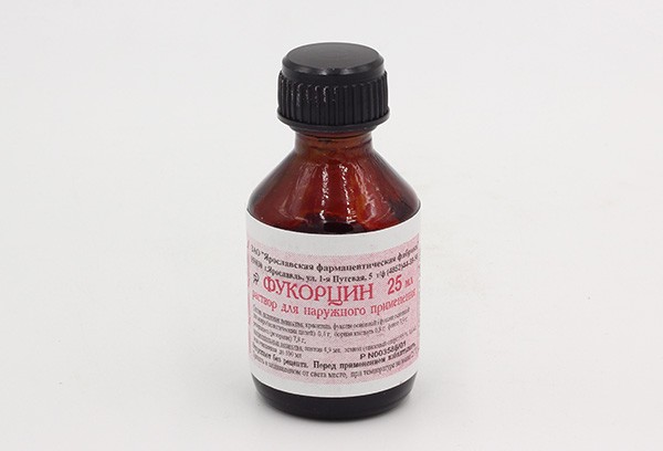 Фукорцин, раствор для наружного применения, 25мл