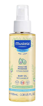 Мустела Бебе (Mustela Bebe) масло для тела массажное 100 мл