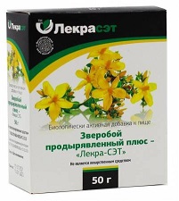 Зверобой продырявленный плюс Лекра-Сэт, пачка 50г БАД