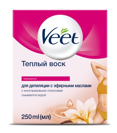 Veet (Вит) воск для депиляции теплый, 250мл