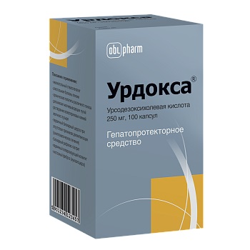 Урдокса, капсулы 250мг, 100 шт