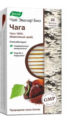 Биочага Эвалар, фильтр-пакеты 1,5г, 20 шт БАД