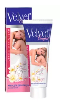 Velvet (Вельвет) крем для депиляции, жасмин 100мл