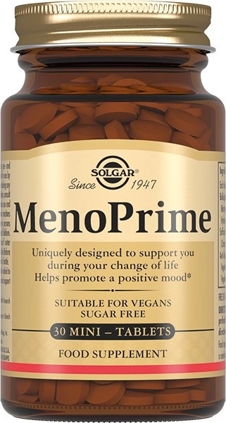 Солгар мено прайм, таблетки массой 443 мг, 30 шт