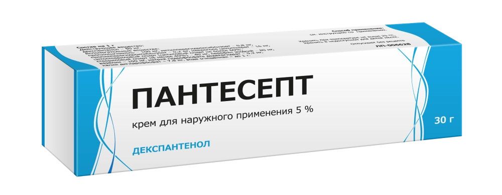 Пантесепт, крем для наружного применения 5%, 30г