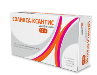 Соликса-Ксантис, таблетки, покрытые пленочной оболочкой 10мг, 30 шт