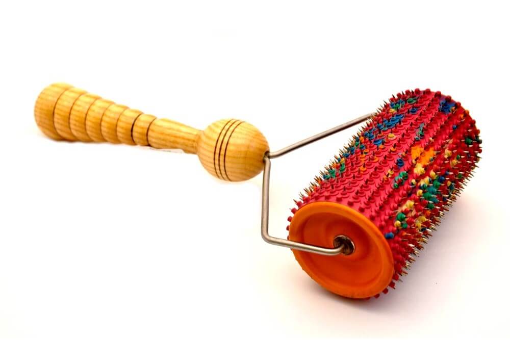 Аппликатор Ляпко валик цилиндрический большой игольчатый М, шаг 5мм