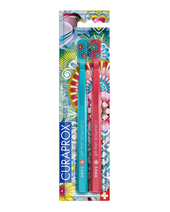 Curaprox (Курапрокс) Набор Зубных щеток CS5460/2 SUMMER1, 2 шт