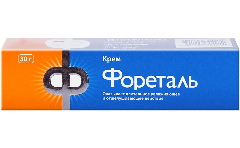 Фореталь, крем 10% 30г