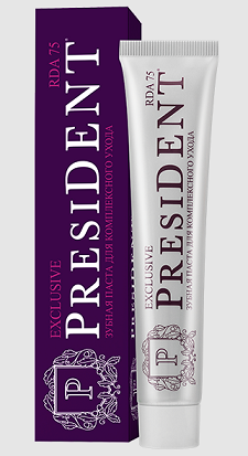 ПрезиДЕНТ (PresiDENT) зубная паста Эксклюзив, 50мл
