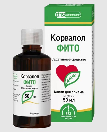 Корвалол Фито, капли для приема внутрь, флакон 50мл