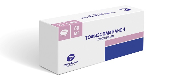 Тофизопам-Канон, таблетки 50мг, 20 шт