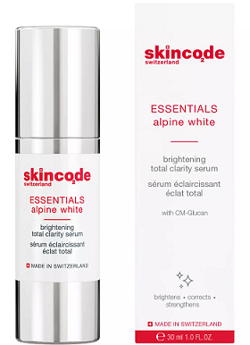 Скинкод Альпин Вайт (Skincode Alpine White) сыворотка для лица осветляющая 30мл