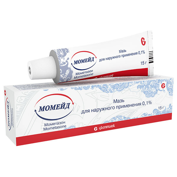 Момейд, мазь для наружного применения 0,1%, 15г