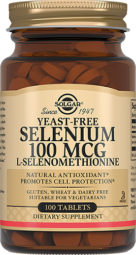 Solgar (Солгар) Селен 100мкг, таблетки 100 шт БАД
