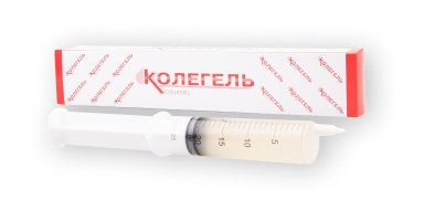 Колетекс-гель-ДНК материал гидрогелевый альгинат натрия с деринатом, шприц 20мл