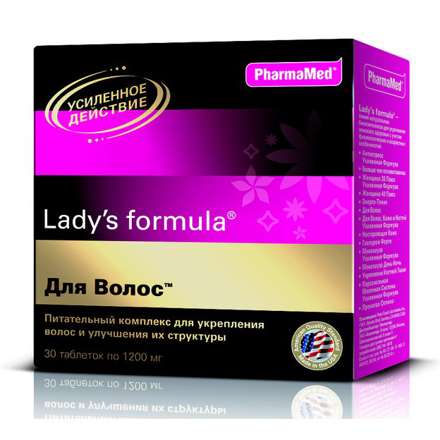 Lady's Formula (Леди-с Формула) Для волос, таблетки 30 шт БАД