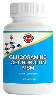 Dr.Mybo (Др.Майбо) Глюкозамин+Хондроитин+МСМ, капсулы 120шт БАД