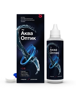 Раствор для контактных линз АкваОптик фл 120мл