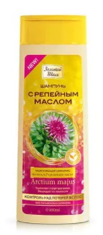 Золотой шелк шампунь контроль над потерей волос с репейным маслом 400 мл