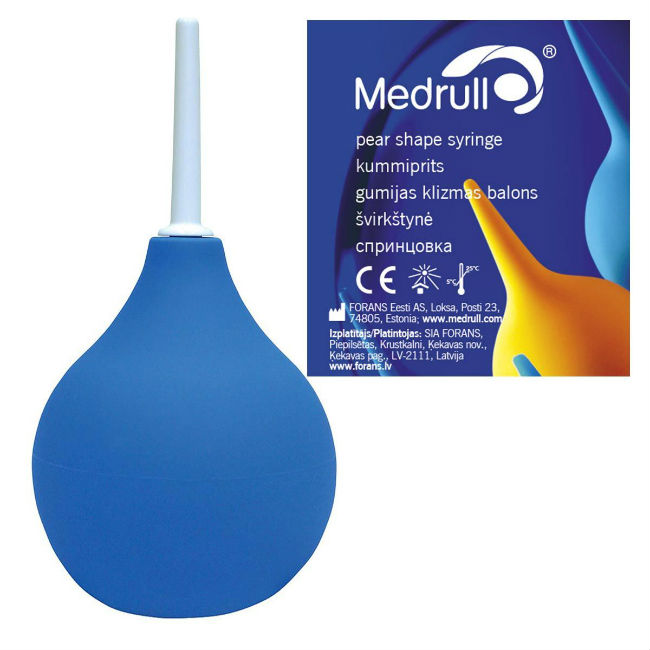 Спринцовка Medrull (Медрул), тип Б-6 (210мл), твердый наконечник