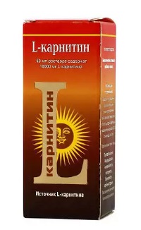 L-Карнитин, раствор для приема внутрь 20%, флакон 50мл БАД