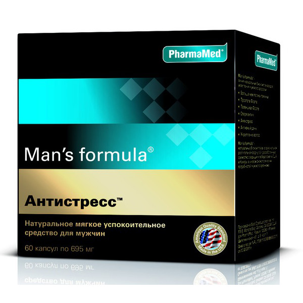 Man's Formula (Мен-с Формула) Антистресс, капсулы, 60 шт БАД