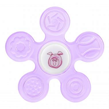 Курносики прорезыватель-спинер с водой Хрюшка 1 шт (23098)