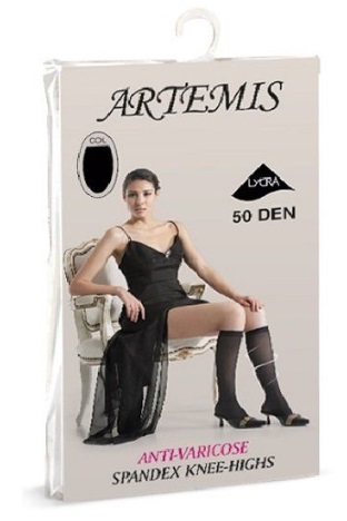 Artemis (Артемис) гольфы 50 den черный