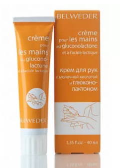 Belweder (Бельведер) крем для рук с молочной кислотой и глюконолактоном 40мл