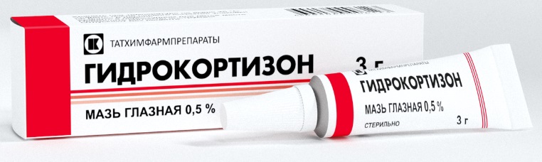 Гидрокортизон, мазь глазная 0,5%, туба 3г