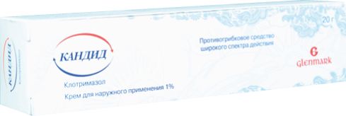 Кандид, крем для наружного применения, 20г